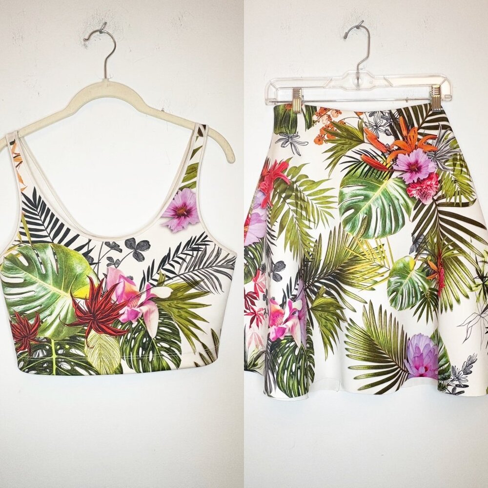 Clover Canyon Top Skirt Outfit M/L euc